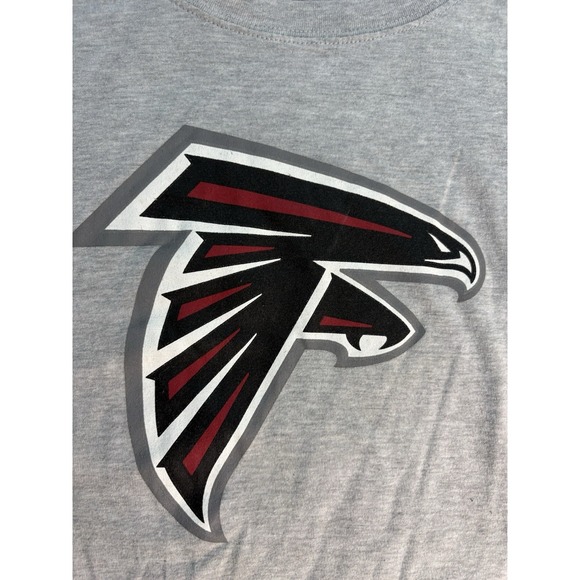 Fanatics Pro Line NFL Atlanta Falcons Shirt Men XXL Heather Gray Casual - Picture 2 of 5